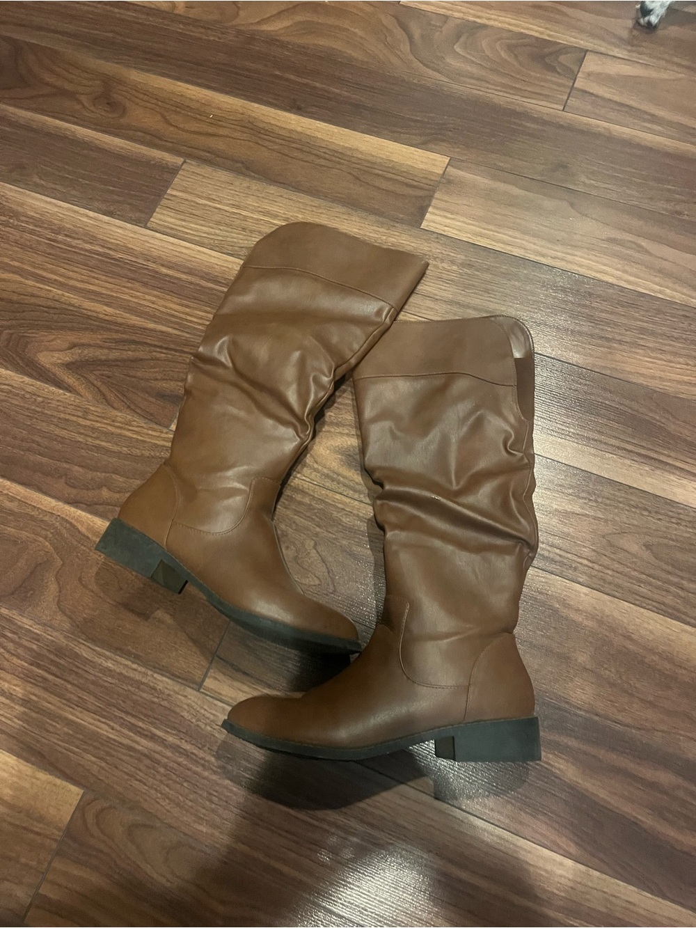 American Eagle Outfitters Brown Over-the-Knee Slouch Boots